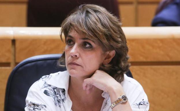 La ministra de Justicia Dolores Delgado.