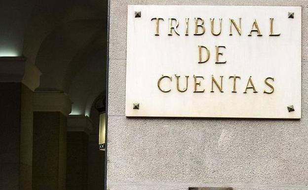 Fachada del Tribunal de Cuentas. 