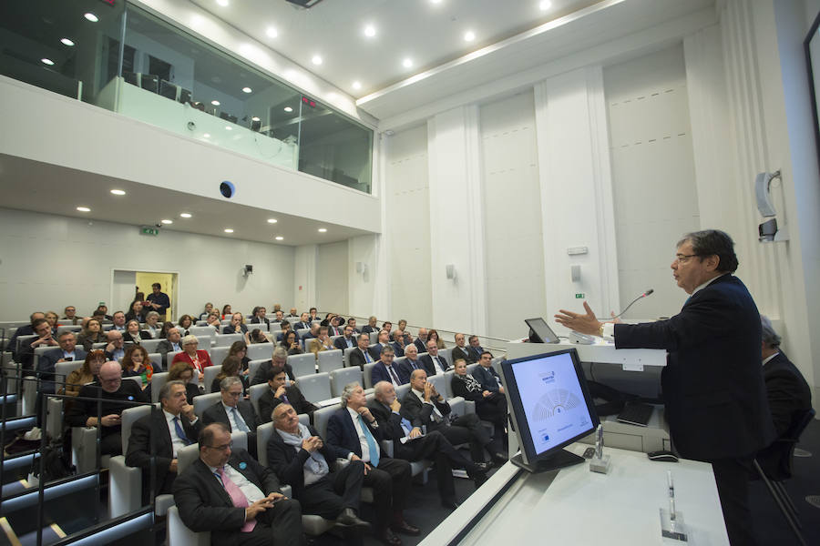 Los Premios Aquí Europa-Vocento se celebraron en la nueva Casa de la Historia de Europa, en Bruselas.