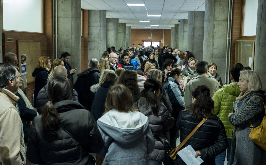 Fotos: Repetición de la oposición de personal de servicios