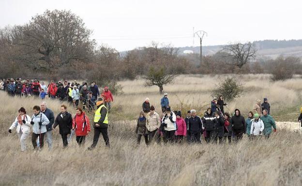 Atapuerca celebra su XVI Marcha a pie para conmemorar los 18 años de su declaración como Patrimonio de la Humanidad