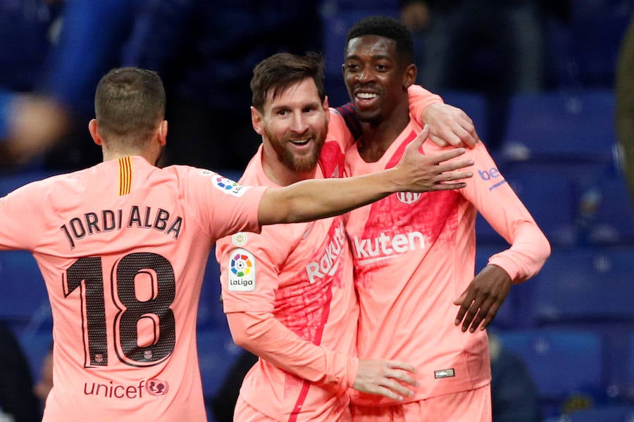 Fotos: Las mejores imágenes del Espanyol-Barcelona