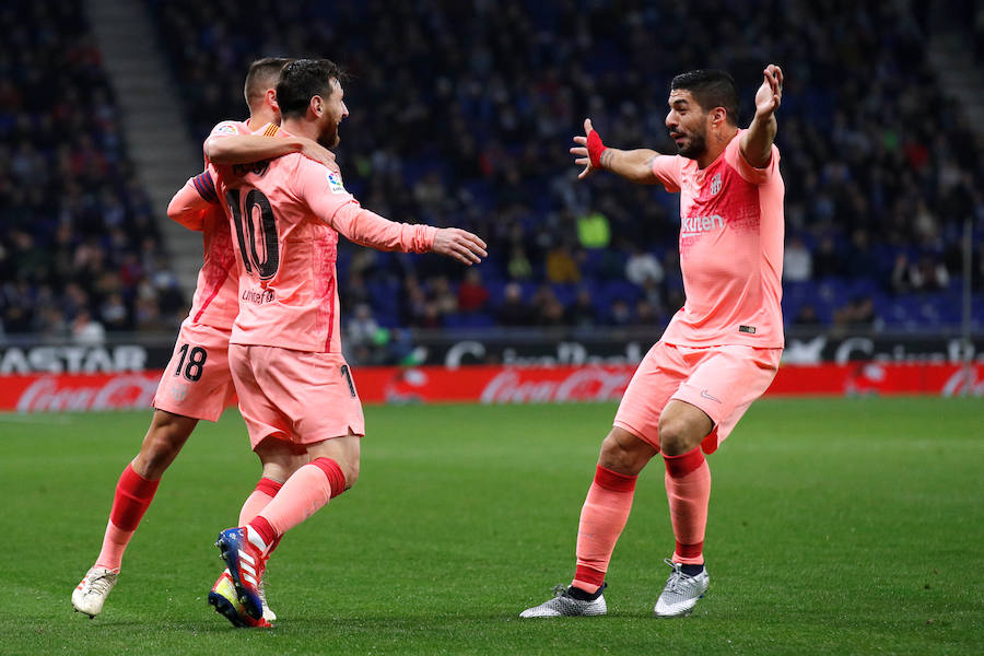 Fotos: Las mejores imágenes del Espanyol-Barcelona