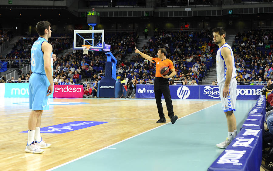 Un resumen en imágenes del partido que ha enfrentado hoy al Movistar Estudiantes y el San Pablo Burgos en el Wizink Center de Madrid.