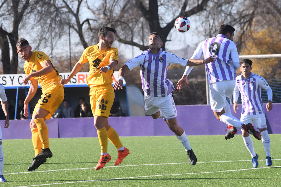 Imágenes de la derrota del Burgos CF frente al Real Valladolid B.