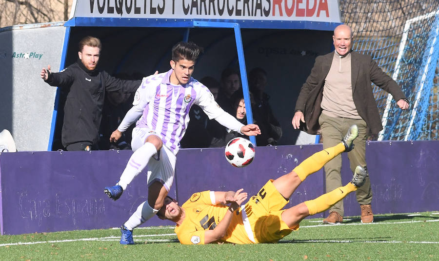 Imágenes de la derrota del Burgos CF frente al Real Valladolid B.