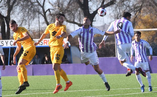 El Burgos no levanta puede con el Real Valladolid B.