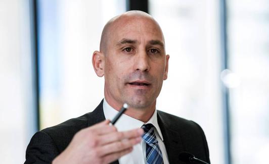 Luis Rubiales, presidente de la FEF. 