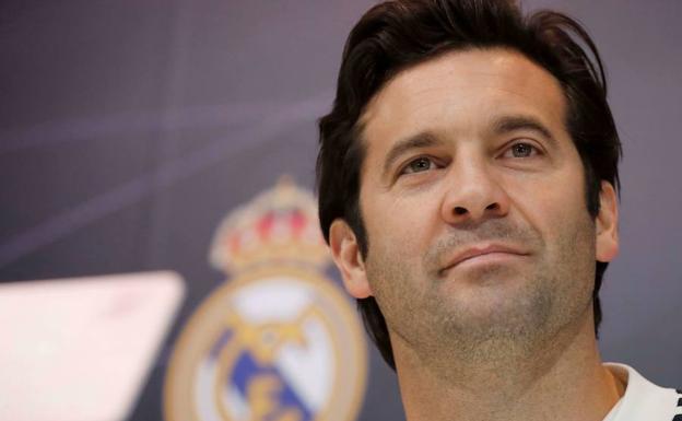 Santiago Solari, entrenador del Real Madrid. 