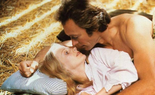 Sondra Locke, junto a Clint Eastwood.