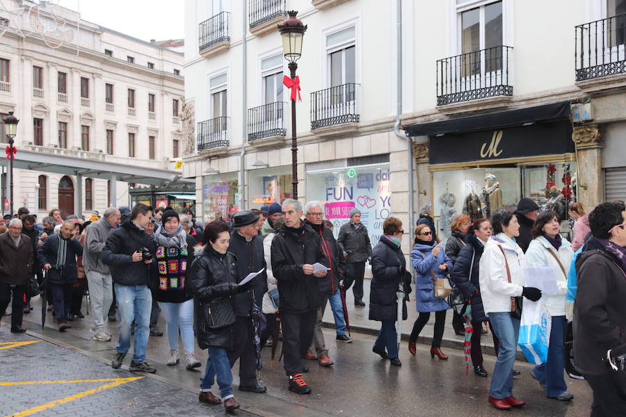 Fotos: Manifestación por unas pensiones dignas de la Coordinadora Estatal en Defensa del Sistema Público de Pensiones en Burgos