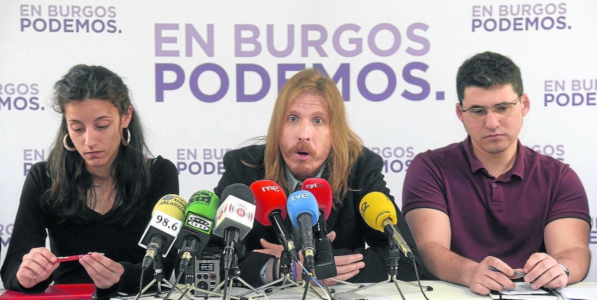 Imagina Burgos decidió apartar de sus filas a los ediles Raúl Salinero y Blanca Guinea, que recibieron el respaldo de Podemos.