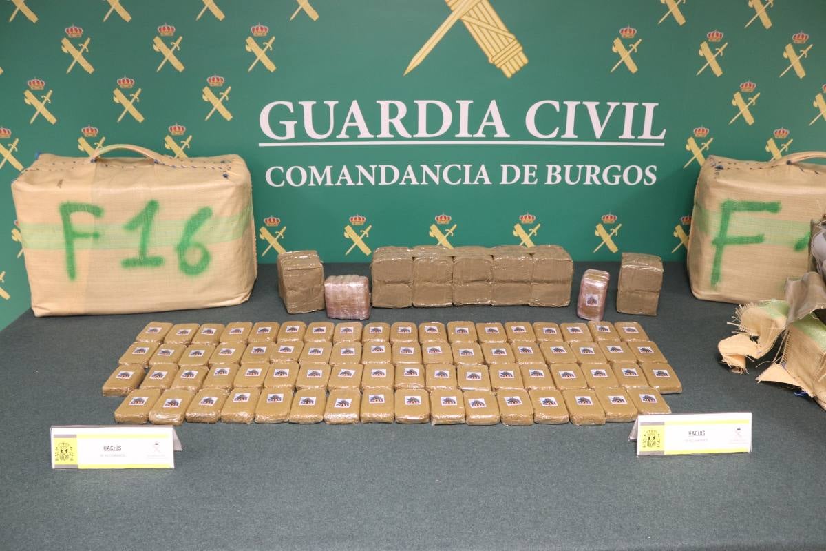 Un control de Tráfico en la A-1 desemboca en una operación antidroga.