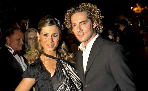 David Bisbal y Elena Tablada en el año 2009, cuando aún eran pareja. 