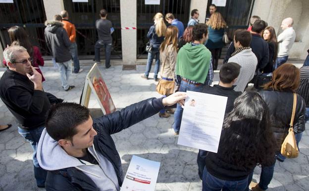 Una prueba de selección de candidatos a un puesto de trabajo. 