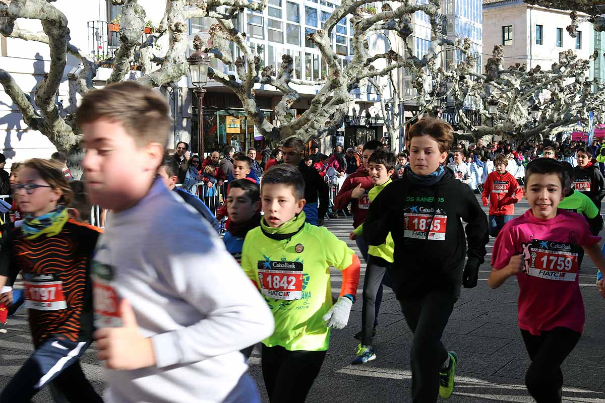 Cientos de niños han participado en la última mañana del año en la XXIX San Silvestre Cidiana