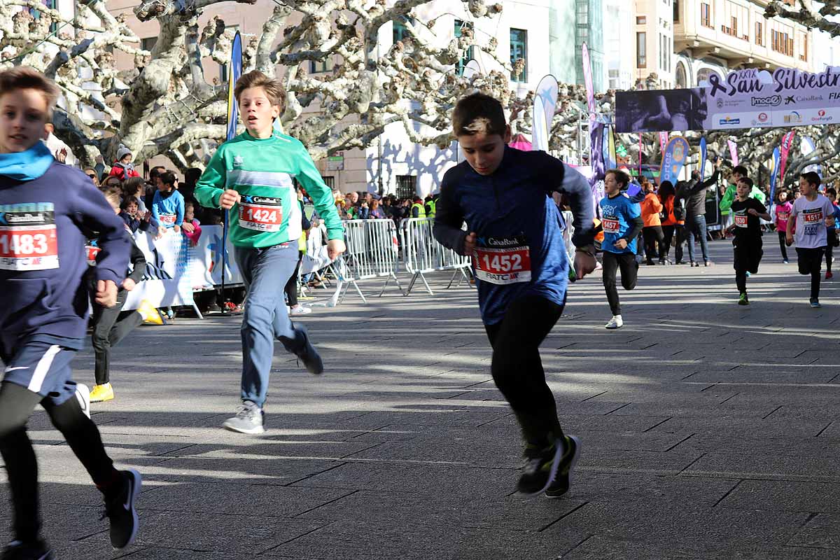 Cientos de niños han participado en la última mañana del año en la XXIX San Silvestre Cidiana