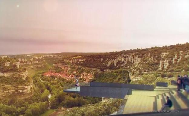 Imagen principal - En Burgos hay proyectados tres miradores. El primero en Orbaneja del Castillo, el segundo en las Lagunas de Neila y el tercero en el Monte Santiago. 