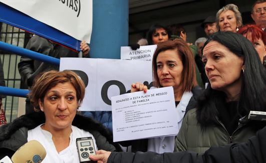 Nuria Adrián, Sonia Andrés y Pilar Obregón han renunciado a sus plazas por la situación insostenible de la Atención Primaria