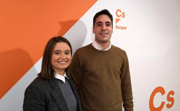 Álvaro Sánchez Peraita y Sonia Lomas, nuevos miembros de la Junta Directiva de Cs en Burgos