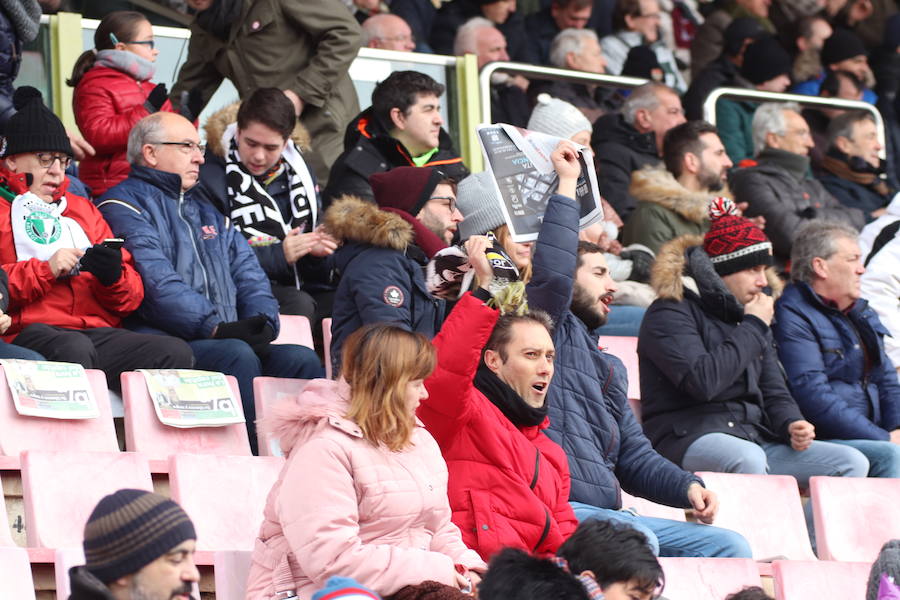 Los burgalesistas han disfrutado de la victoria de su equipo por dos goles a cero frente a la Ponferradina.