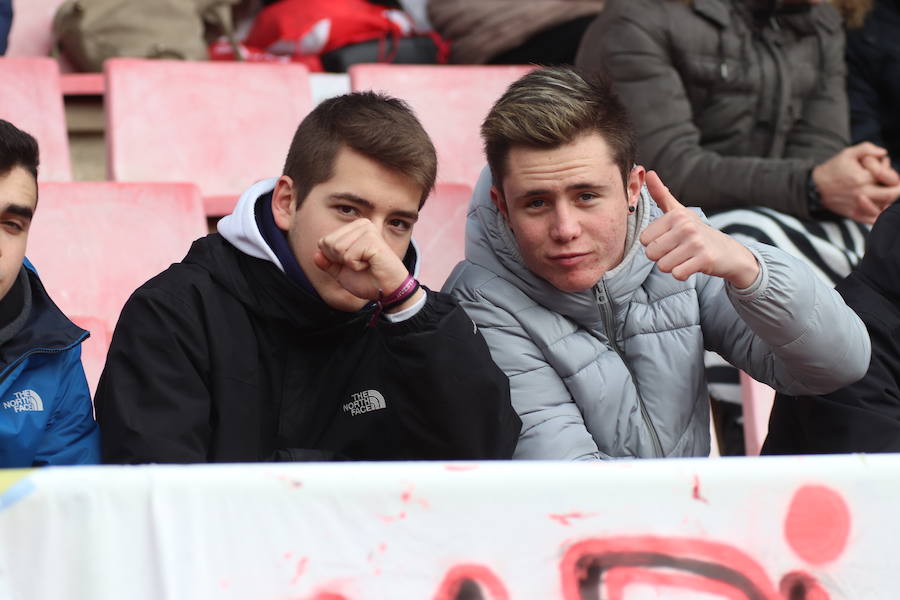 Los burgalesistas han disfrutado de la victoria de su equipo por dos goles a cero frente a la Ponferradina.