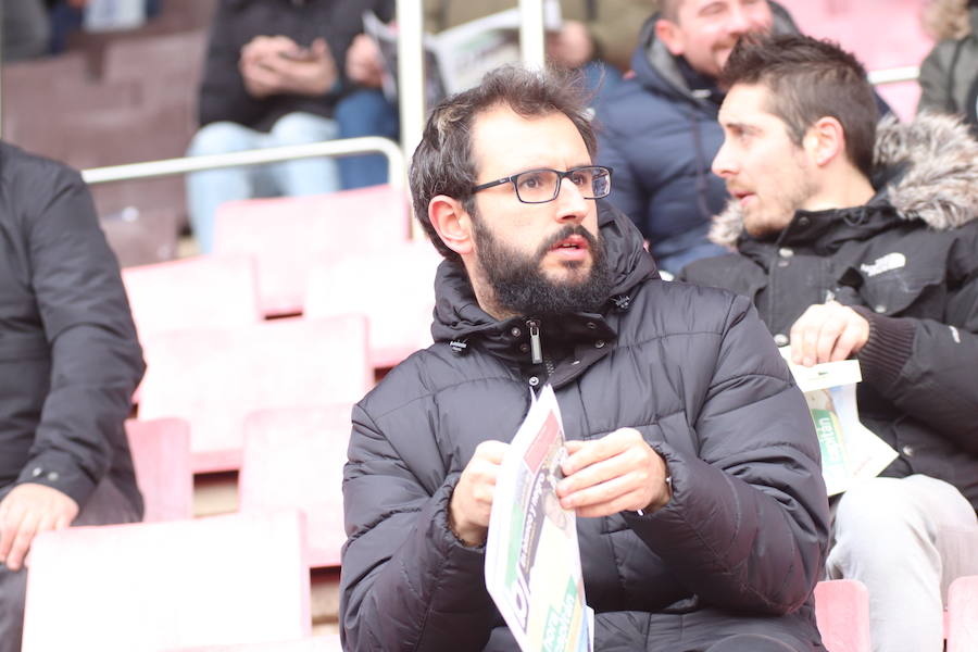 Los burgalesistas han disfrutado de la victoria de su equipo por dos goles a cero frente a la Ponferradina.