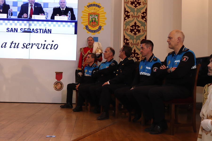 Fotos: La Policía Local de Burgos celebra la fiesta de su patrón, San Sebastián