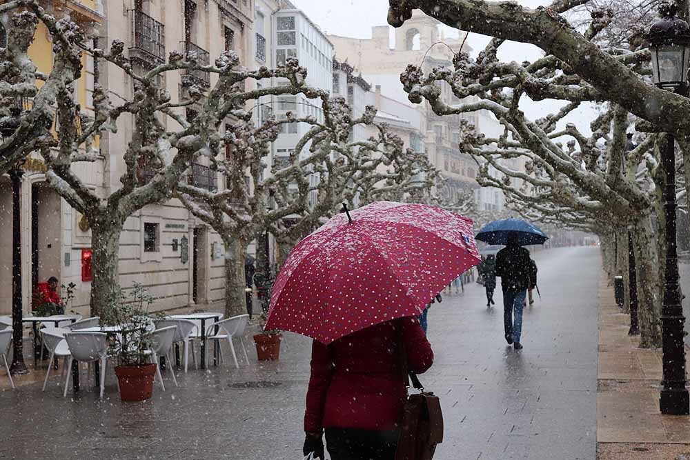 Fotos: Llegan los primeros copos de nieve a Burgos