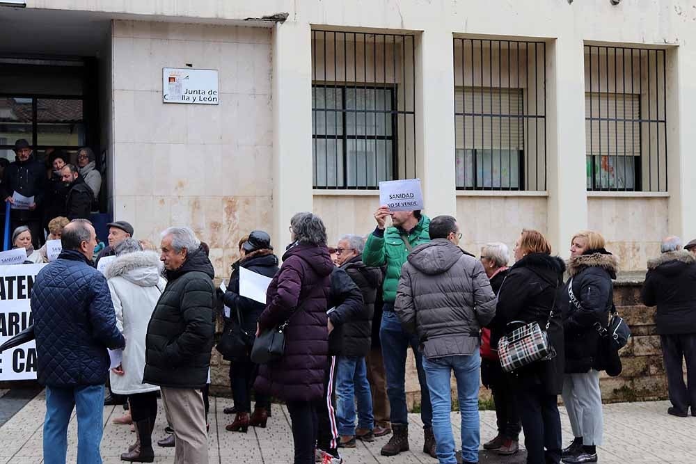 La movilización se ha secundado también en el resto de centros de salud de Burgos