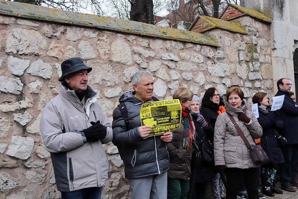 La movilización se ha secundado también en el resto de centros de salud de Burgos