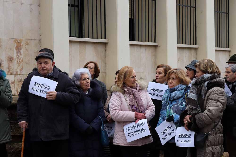 La movilización se ha secundado también en el resto de centros de salud de Burgos