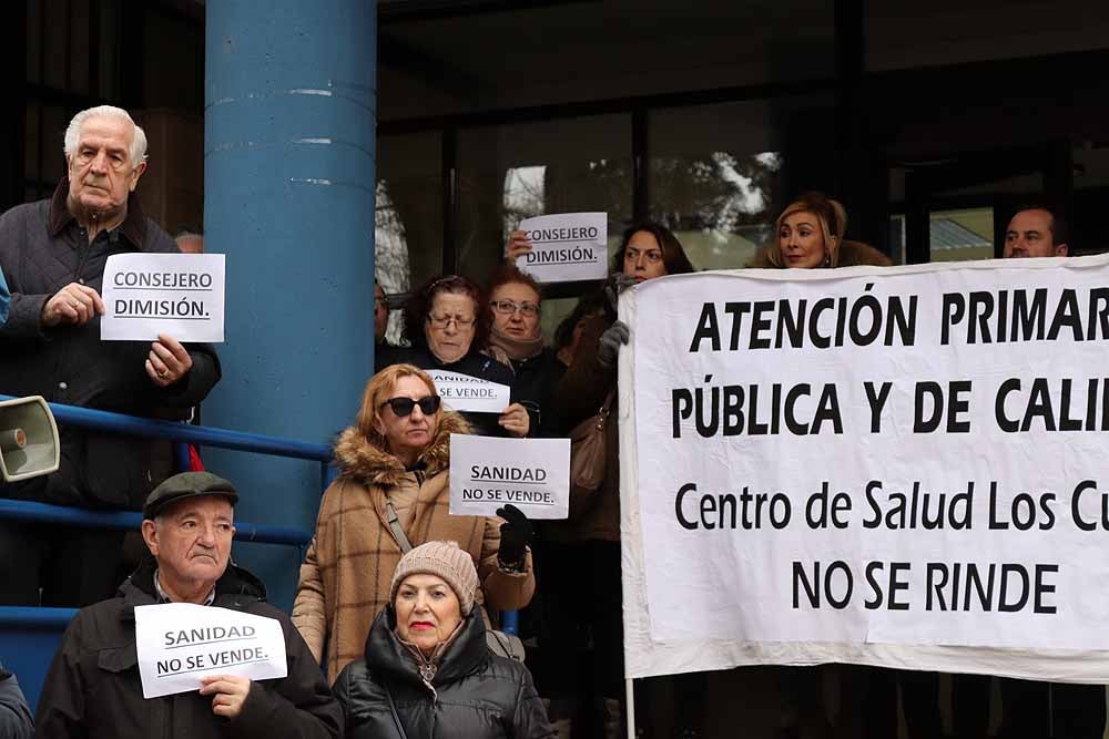 La movilización se ha secundado también en el resto de centros de salud de Burgos