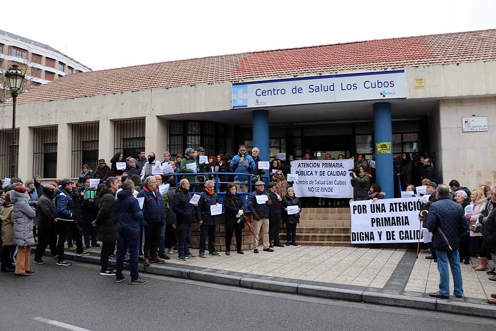 La movilización se ha secundado también en el resto de centros de salud de Burgos