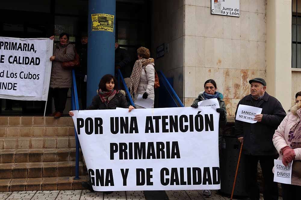 La movilización se ha secundado también en el resto de centros de salud de Burgos