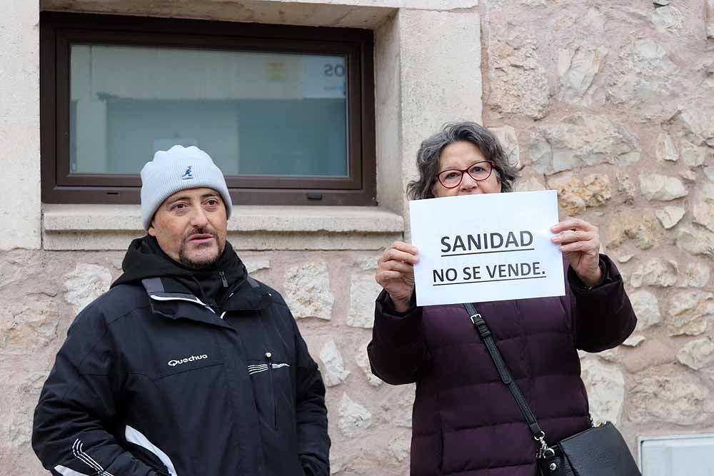 La movilización se ha secundado también en el resto de centros de salud de Burgos