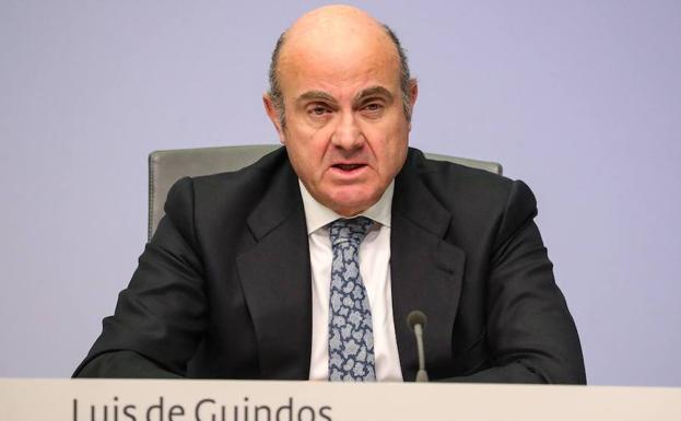 Luis de Guindos, vicepresidente del BCE.
