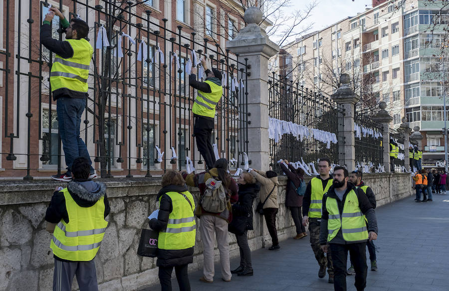 Fotos: Manifestación en Valladolid en defensa de la sanidad pública de Castilla y León