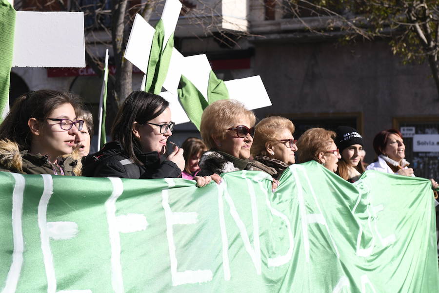 Fotos: Manifestación en Valladolid en defensa de la sanidad pública de Castilla y León