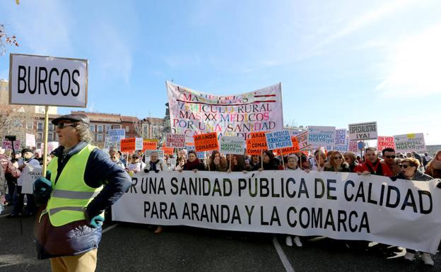 Imagen principal - Imagenes de la manifestación