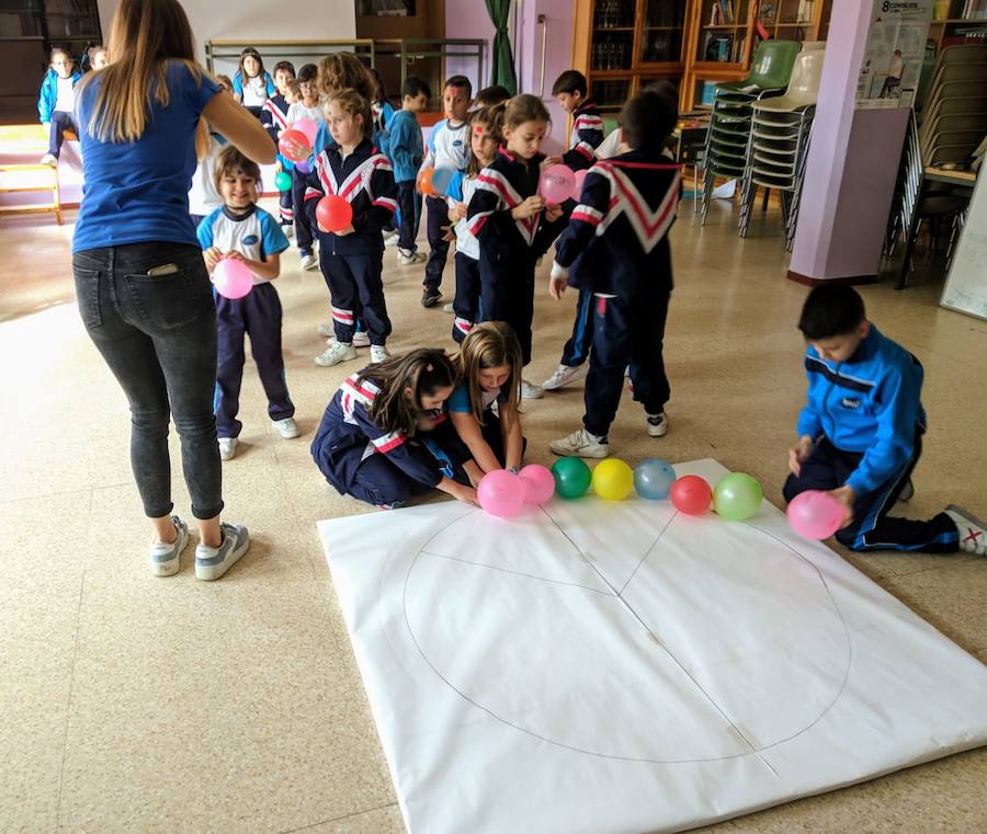 Los alumnos del Colegio La Milagrosa y Santa Florentina de Valladolid realizaron varias actividades para conmemorar el Día de la Paz.