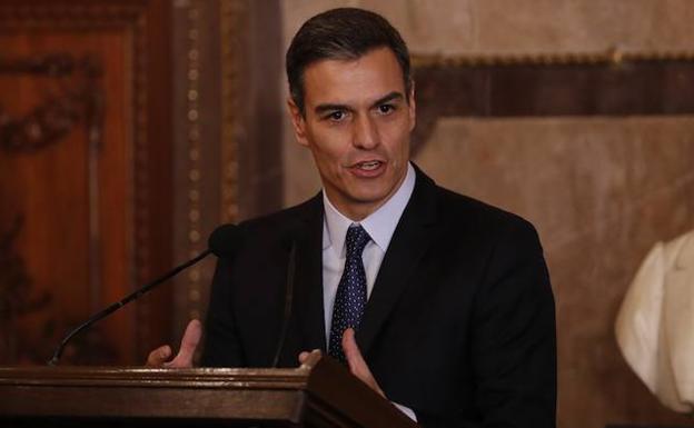 El presidente del Gobierno español, Pedro Sánchez. 