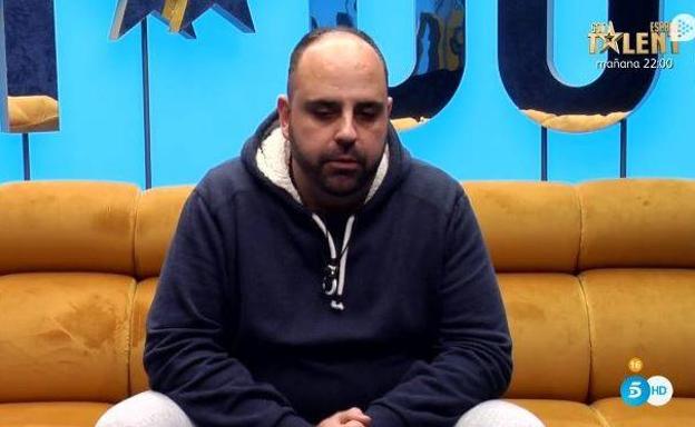 Julio Ruz, en el confesionario de Gran Hermano Dúo. 