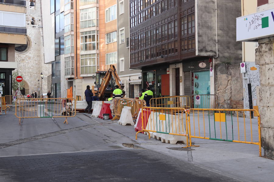 Fotos: Comienza la segunda fase de las obras de la plaza Hortelanos