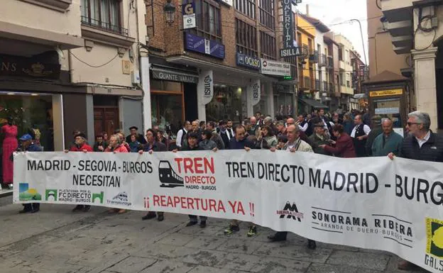 Manifestación de la Plataforma 