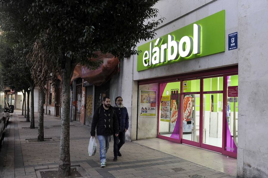 Un establecimiento de El Árbol, en la calke Panaderos de Valladolid.