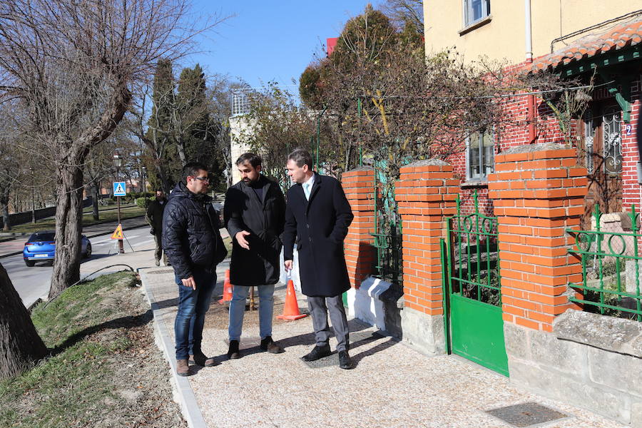 Se invertirán 200.000 euros en un adecentamiento en las traseras de la iglesia de San Lesmes y se han destinado 100.000 euros a renovar pavimento y canalizaciones en Doña Jimena