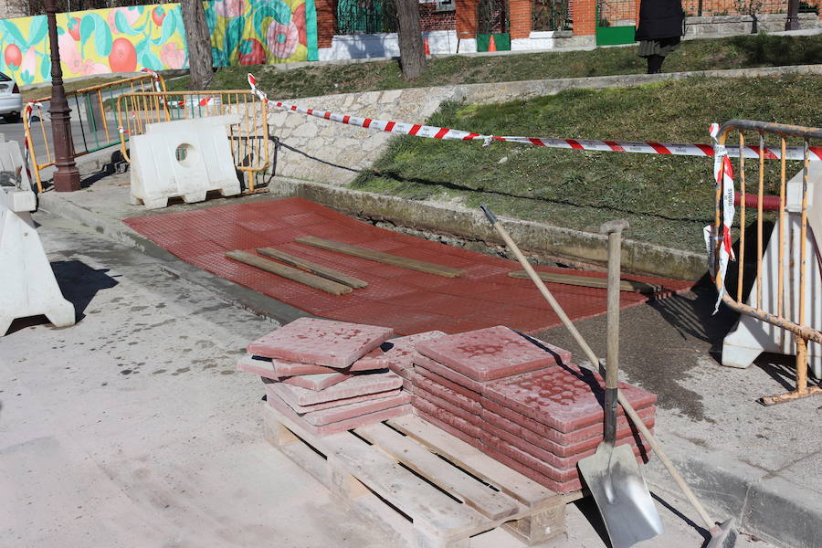 Se invertirán 200.000 euros en un adecentamiento en las traseras de la iglesia de San Lesmes y se han destinado 100.000 euros a renovar pavimento y canalizaciones en Doña Jimena