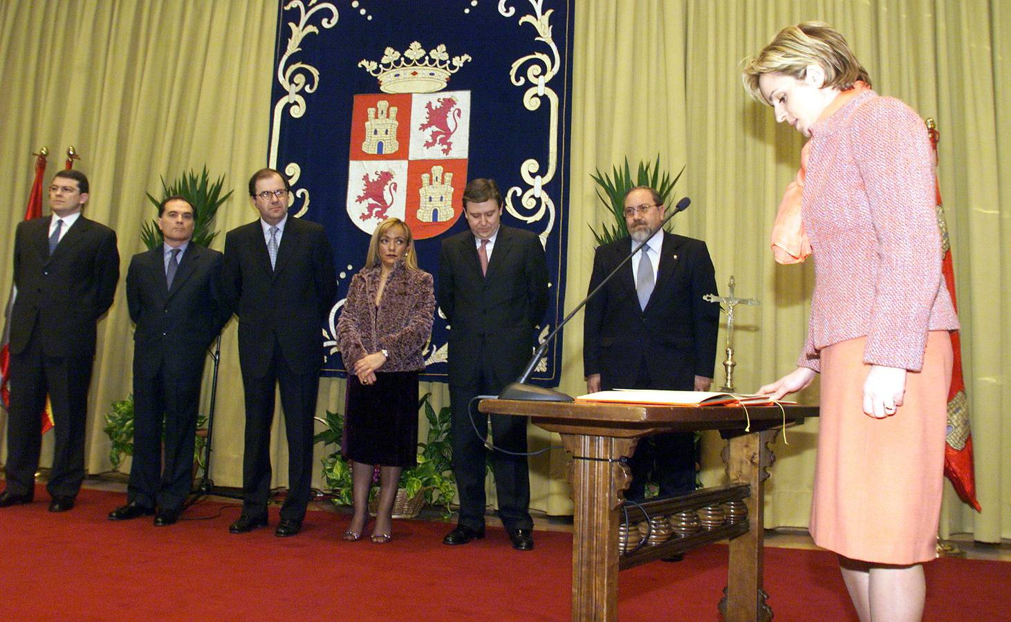 20.03.01 Tom de posesión como consejera de Medio Ambiente, en el nuevo gobierno de Juan Vicente Herrera.