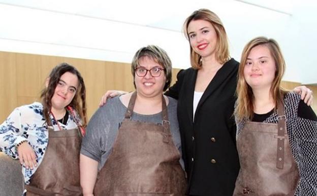 Eva Juárez, María Iglesias, Marga Arévalo y Teresa Geisser. 